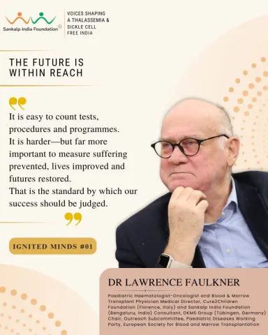 Dr Lawrence Faulkner — Ignited Minds: sharing their idea of Prevention and Cure
